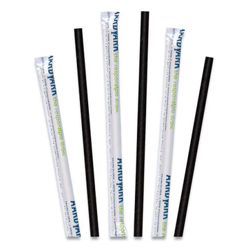 Hoffmaster® Aardvark Paper Straws, 5.75", Black, 3,200-carton freeshipping - TVN Wholesale